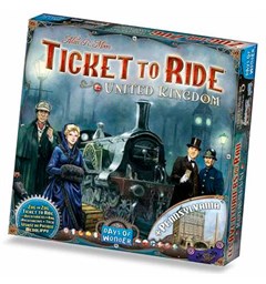 Ticket to Ride Map Coll 5 United Kingdom United Kingdom + Pennsylvania